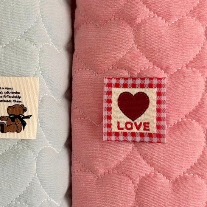 【即納】coral heart quilting  / キルティング / ハート / ［QU005］