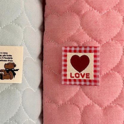 【即納】coral heart quilting  / キルティング / ハート / ［QU005］