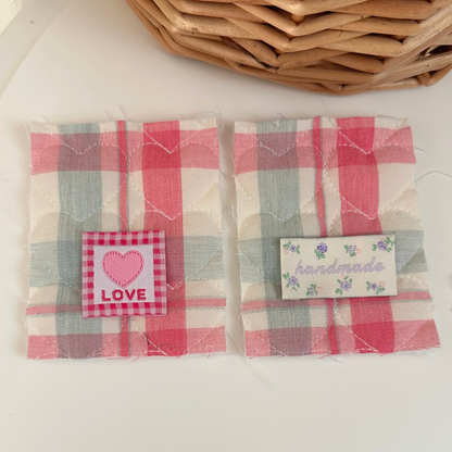 【即納】purple flower TAG / フラワー / タグ［TG006］