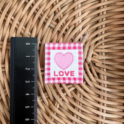 【即納】LOVE tag / ハート / タグ［TG004］