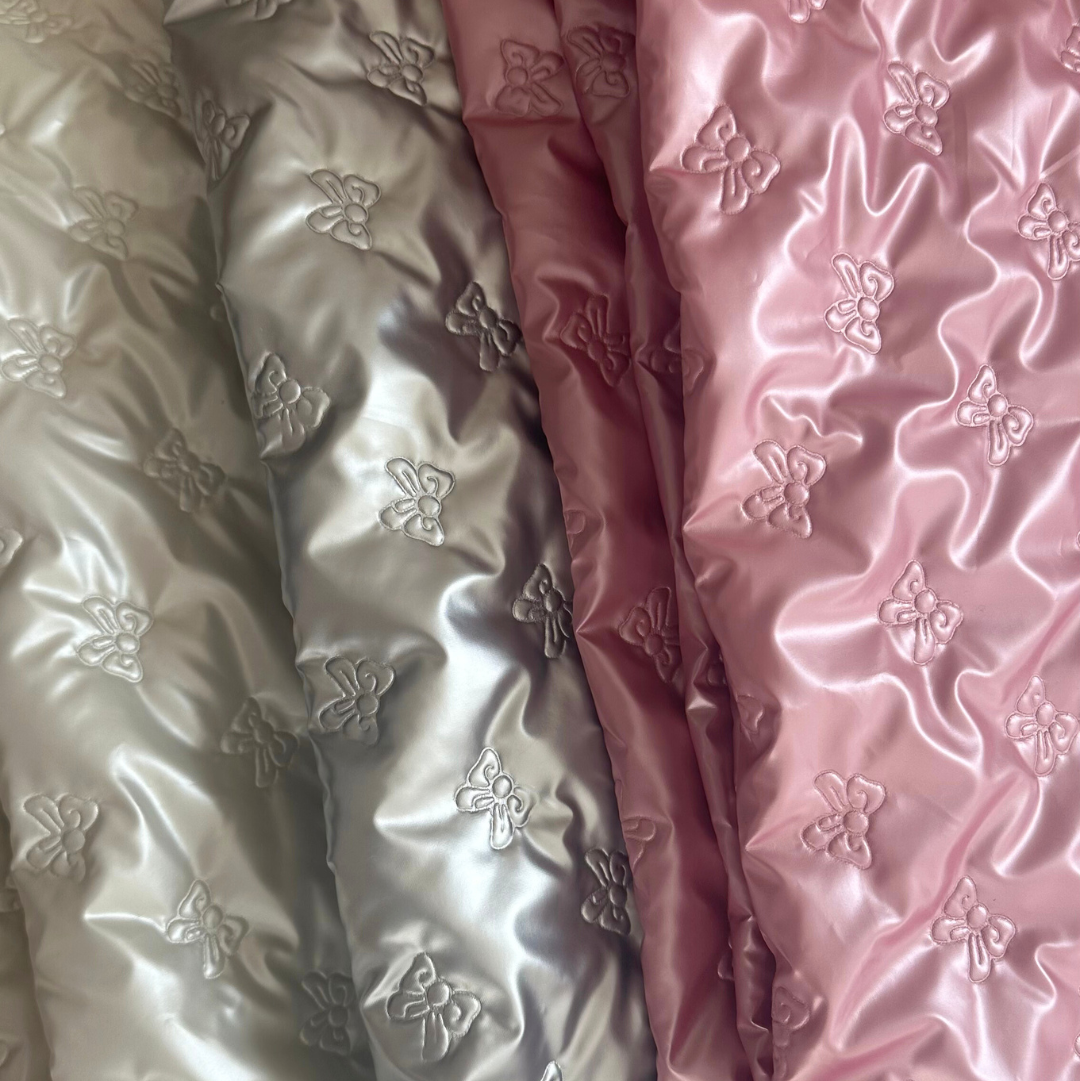 【即納】ribbon metallic quilting  / キルティング / リボン［QU008］