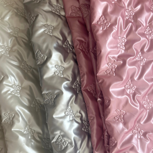 【即納】ribbon metallic quilting  / キルティング / リボン［QU008］