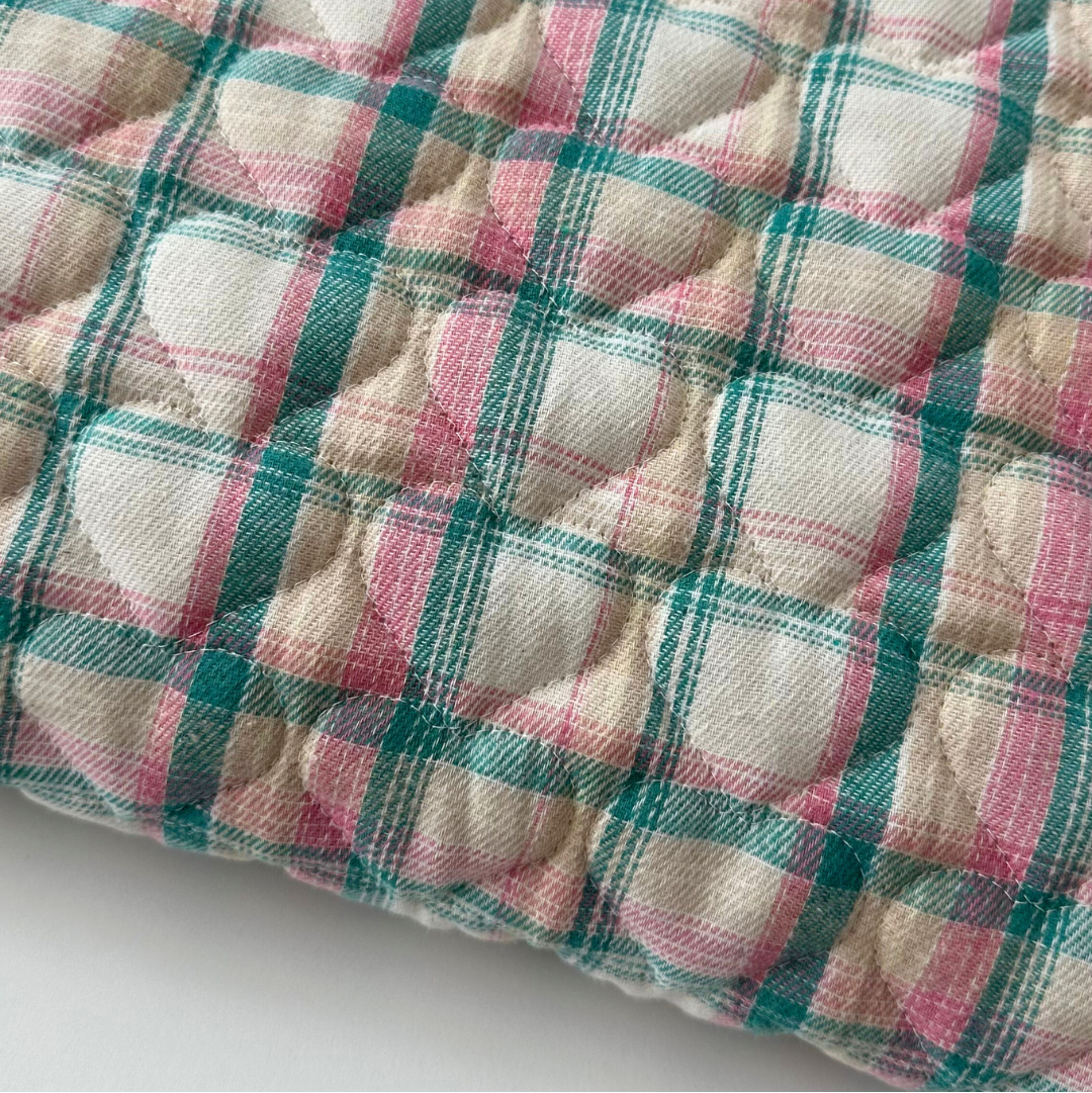 antique check heart quilting_5