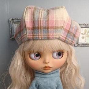 【即納】latté check / コットン / チェック［CO001］