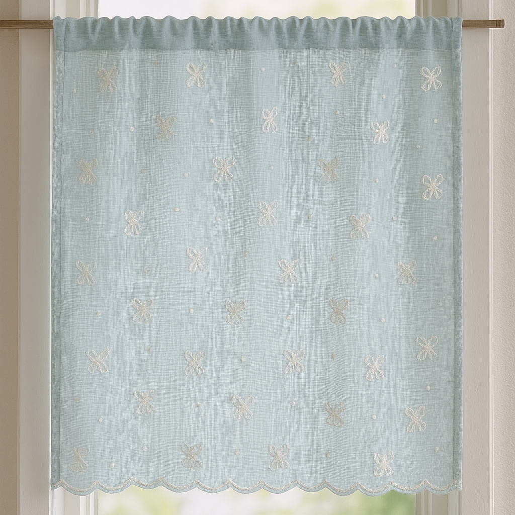 【お取り寄せ】candy ribbon embroidery  / 刺繍 / コットン / リボン［EM005］