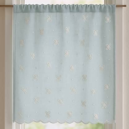 【お取り寄せ】candy ribbon embroidery  / 刺繍 / コットン / リボン［EM005］