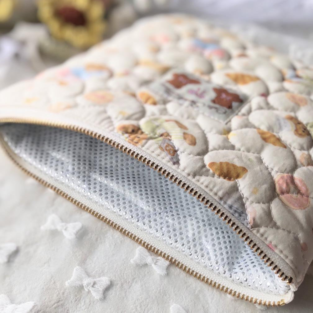 【即納】cooking bear quilting / くまさん  / キルティング［QU014］