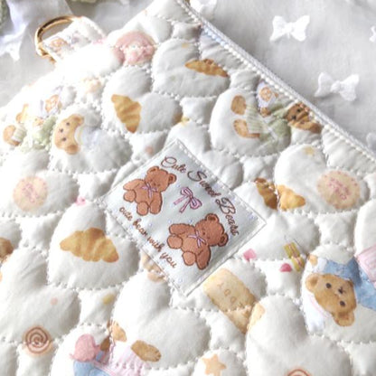 【即納】cooking bear quilting / くまさん  / キルティング［QU014］