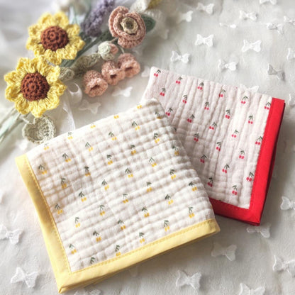 【即納】cherry twoside garze / ガーゼ / チェリー / コットン［CO019］