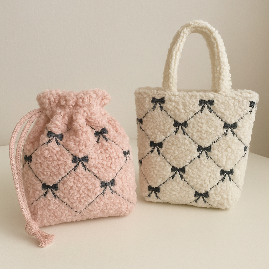 【即納】moco ribbon embroidery / 刺繍 / コットン / リボン［EM006］