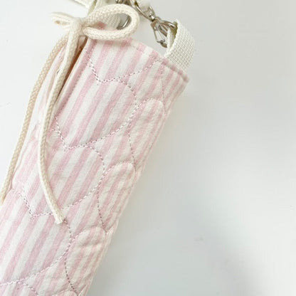 【即納】sugar stripe heart quilting  / ストライプ / キルティング［QU022］