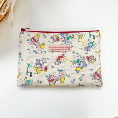 【即納】Little Fairy Tale / イラスト / 妖精 / キルティング / コットン［QU026］