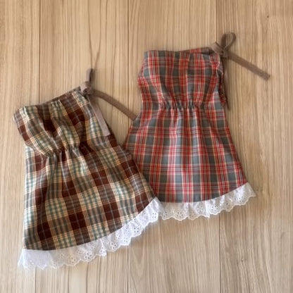 【即納】school check  / コットン / チェック［CO007］